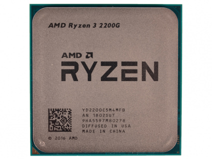   AMD Ryzen 3 2200G YD2200C5M4MFB Socket AM4 OEM  