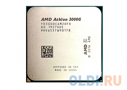   AMD Athlon 3000G  -