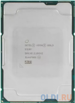  Xeon Gold 5318Y 24 Cores, 48 Threads, 2.1/3.4GHz, 36M, DDR4-2933, 2S, Intel SST/PP, 165W OEM  