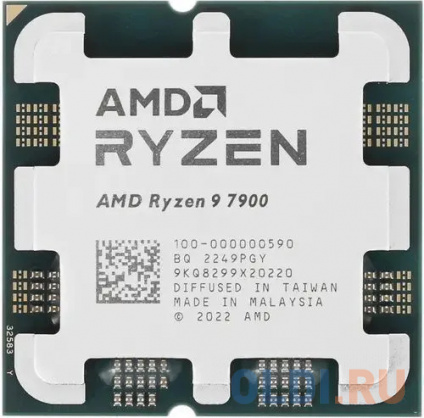   RYZEN X12 7900 SAM5 OEM 65W 3700 100-000000590 AMD  