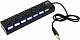 Концентратор 5bites HB27-203PBK 7*USB2.0, блок питания 5В-2А, 1метр, черный